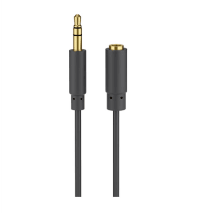 AUX-удлинитель Goobay 97122 slim, 3,5 мм, 5 м