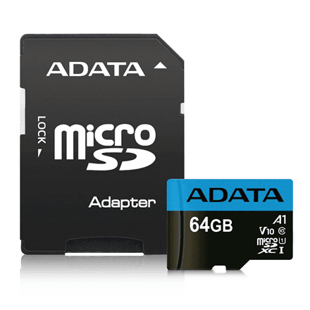 ADATA Premier microSD 64 GB mälukaart
