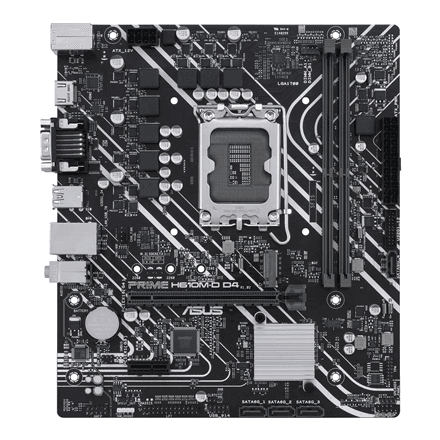 Emaplaat Asus PRIME H610M-D D4, LGA1700, DDR4