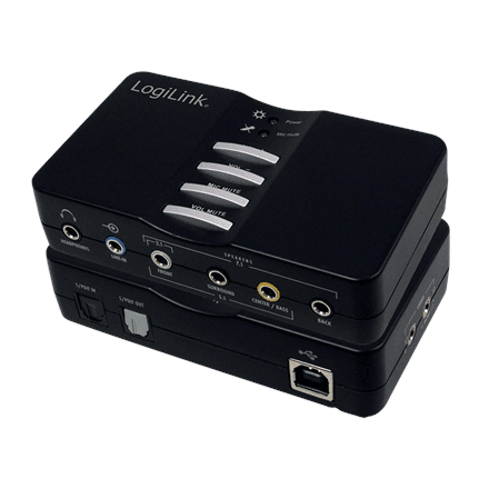 Звуковая карта USB LogiLink UA0099, 7.1, 8 каналов
