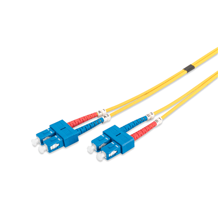 Оптический патч-корд Digitus DK-2922-01, SC, одномодовый 9/125 мкм, 1 м, жёлтый