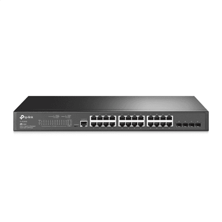TP-Link JetStream TL-SG3428 hallatav switch, 24 porti ja 4 SFP