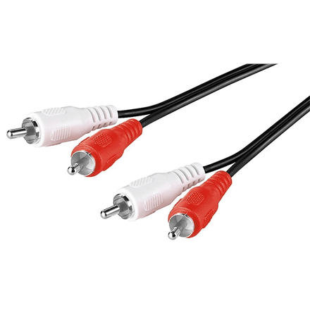 Аудиокабель RCA Goobay 50030, 2 × RCA – 2 × RCA, 5 м