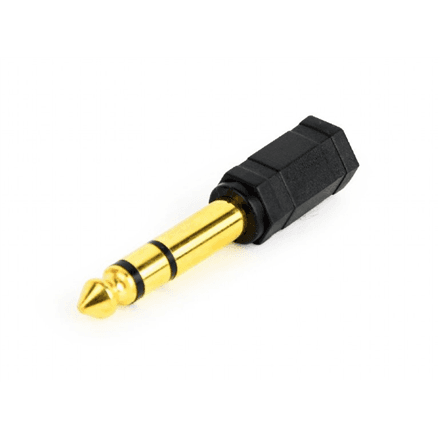Аудиопереходник Cablexpert A-6.35M-3.5F, 6,35 мм – 3,5 мм