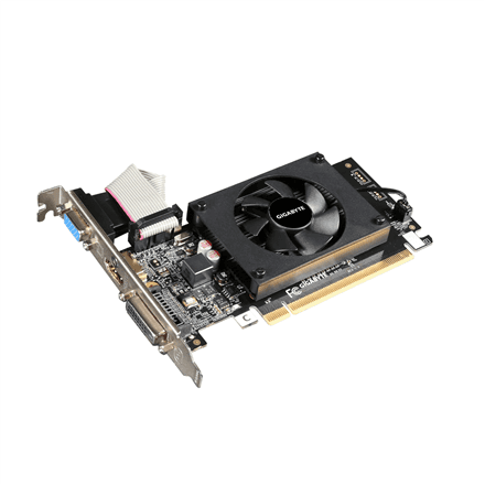 Videokaart GIGABYTE GeForce GT 710, 2 GB DDR3