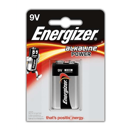 Батарейка Energizer Alkaline Power 9V, 1 шт.
