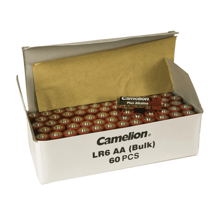 Батарейки Camelion Plus Alkaline AA, 60 шт.