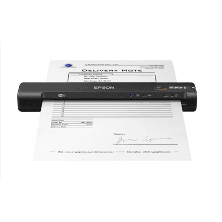 Epson WorkForce ES-60W portable scanner, Wi-Fi
