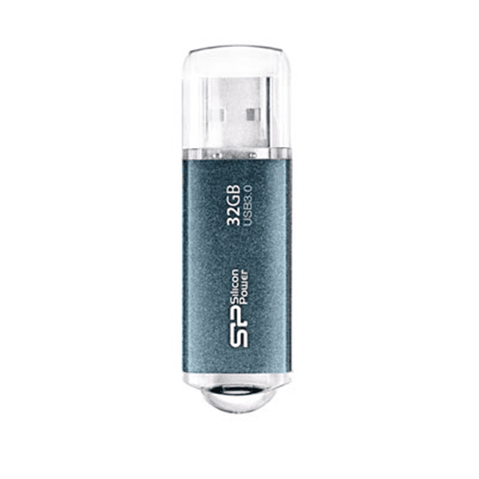 Silicon Power Marvel M01 16 GB USB-mälupulk, sinine