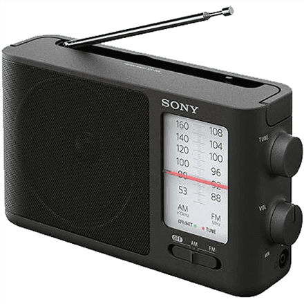 Sony ICF-506 analogue radio, FM/AM