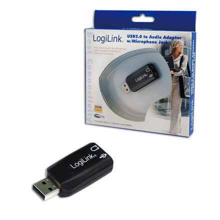 Звуковая карта USB LogiLink UA0053, эффект 5.1