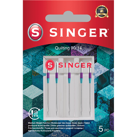 Иглы для квилтинга Singer 90/14, 5 шт.
