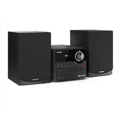 Muusikakeskus Sharp XL-B512(BK), CD, Bluetooth, must