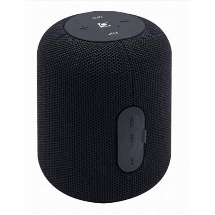 Gembird SPK-BT-15-BK kaasaskantav Bluetooth-kõlar, 5 W, must