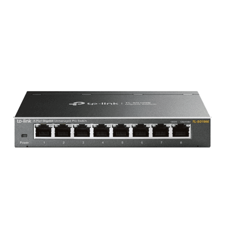 Коммутатор TP-Link TL-SG108E, 8 портов, веб-управление