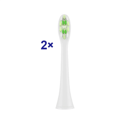 ETA WhiteClean ETA070790400 toothbrush heads, 2 pcs, white