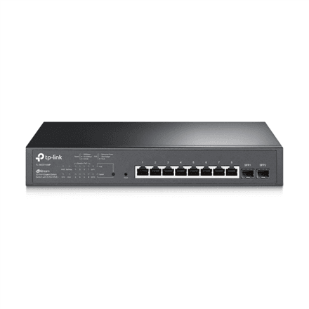 Коммутатор TP-Link JetStream TL-SG2210MP, 8 портов PoE+, 2 SFP, L2