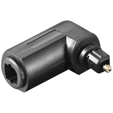 Переходник Toslink Goobay 11925, 90°