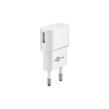 Зарядное устройство USB Goobay 44948, 1 А, белый