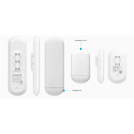Ubiquiti NanoStation 5AC Loco outdoor access point, 5 GHz