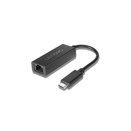 Lenovo USB-C to Ethernet Adapter for Wired Network Access