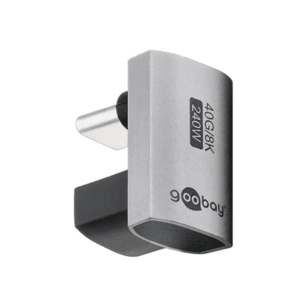 U-образный переходник USB-C Goobay 74445, 180°, USB4