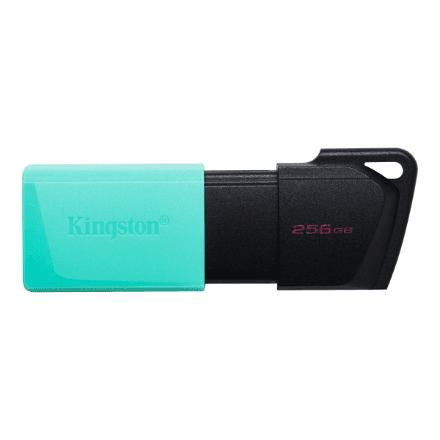 Mälupulk Kingston DataTraveler Exodia 256 GB, USB-A, must-sinakasroheline