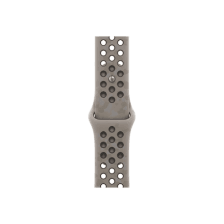 Ремешок для Apple Watch 42 мм Apple Nike Sport Band, M/L, серый, фторэластомер