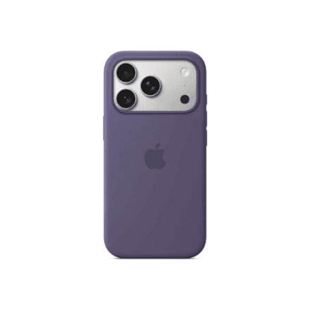 Apple Silicone Case with MagSafe for iPhone 17 Pro, Purple Fog