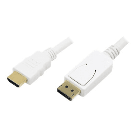 Кабель DisplayPort – HDMI LogiLink, Full HD, 2 м, CV0055