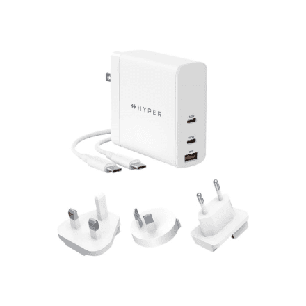 Зарядное устройство Hyper HyperJuice GaN 140 Вт USB-C, белое