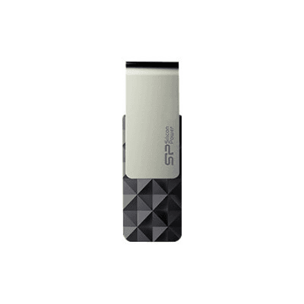 Mälupulk Silicon Power Blaze B30 16 GB, USB-A, must