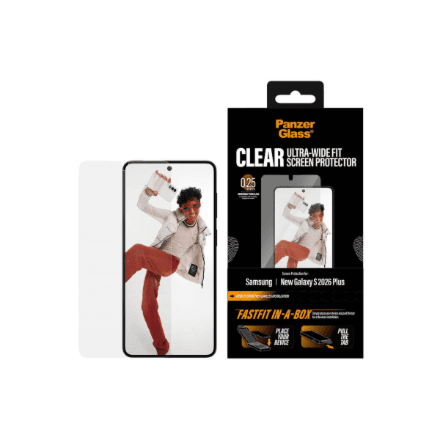 Защитное стекло для Samsung Galaxy S26+ PanzerGlass Ultra-Wide Fit, FastFit In-a-Box