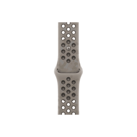 Ремешок для Apple Watch 42 мм Apple Nike Sport Band, S/M, серый, фторэластомер
