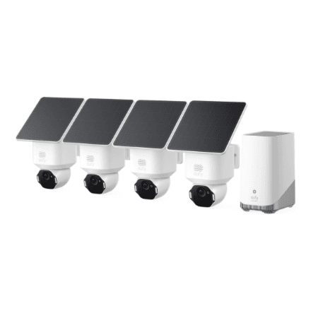 Anker Eufy SoloCam E42 kit: four 4K outdoor cameras plus HomeBase 3