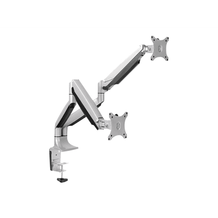 LogiLink BP0043 dual monitor desk mount, 13–32″, gas spring
