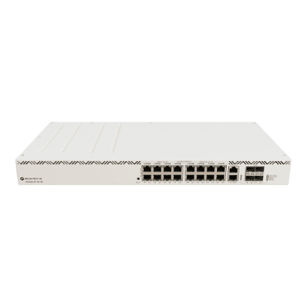 Коммутатор MikroTik CRS320-8P-8B-4S+RM, 17 портов, PoE, в стойку 2U