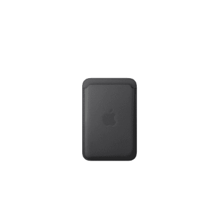 Кошелёк Apple FineWoven с MagSafe для iPhone, чёрный