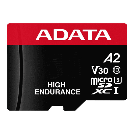MicroSD-mälukaart ADATA UHS-I, 64 GB, adapteriga