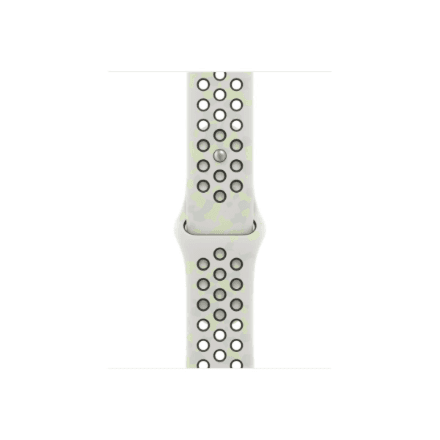 Ремешок для Apple Watch 42 мм Apple Nike Sport Band, M/L, белый, фторэластомер