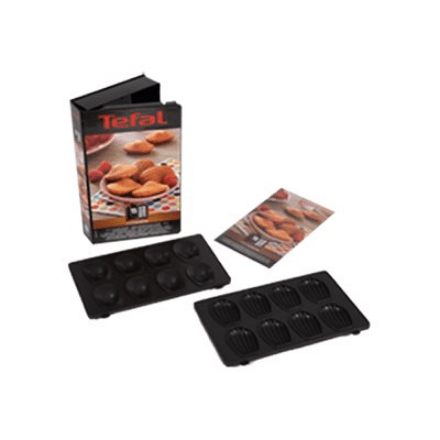 Tefal XA801512 madeleine cookie plates, black