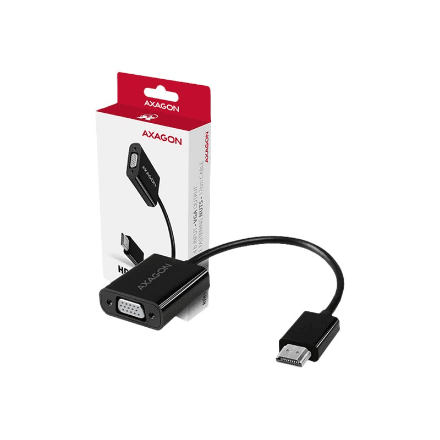 Axagon RVH-VGN HDMI to VGA adapter, 0.15 m