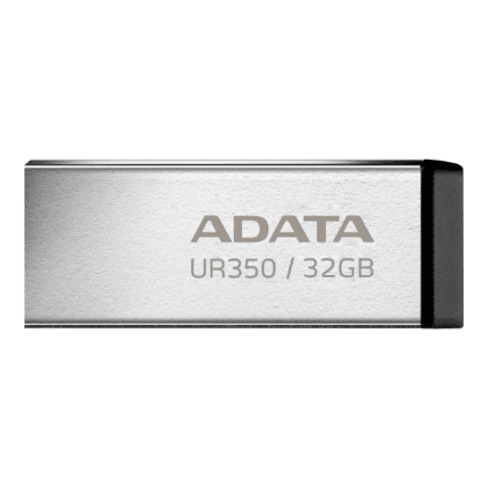 Mälupulk ADATA UR350 32 GB, USB-A, must
