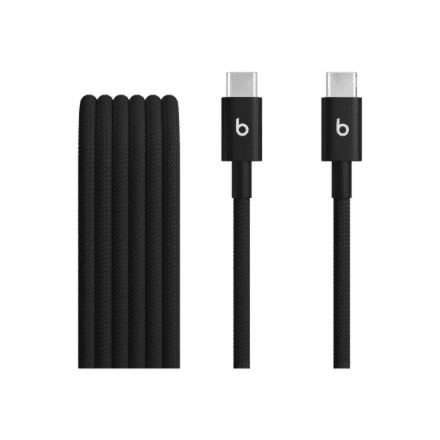 USB-C – USB-C kaabel Apple, 1,5 m, punutud, Bolt Black