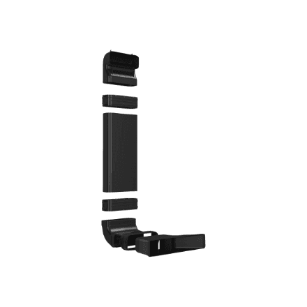 Bosch HEZ9VDKR1 recirculation kit for cooker hood, S and L bend, 60 cm