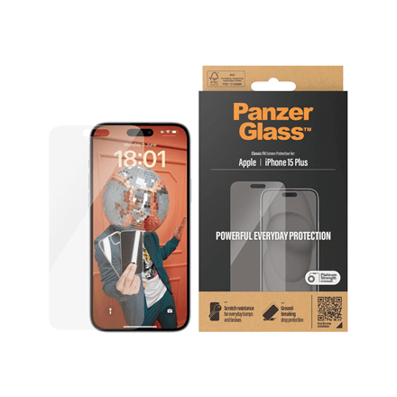 Защитное стекло для iPhone 15 Plus PanzerGlass