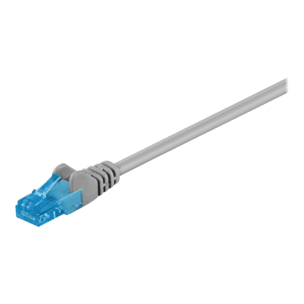 Goobay Cat 6A U/UTP patch cable, 10 m, grey