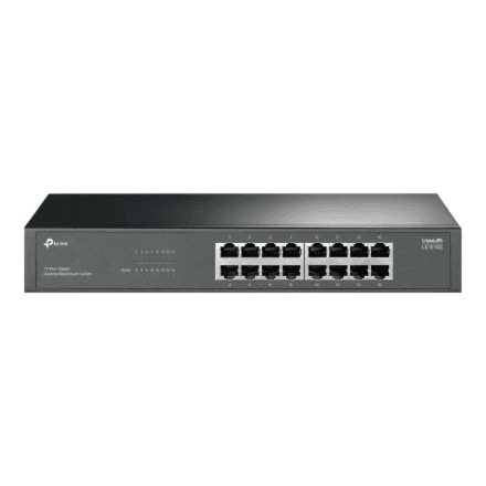 Коммутатор TP-Link LS1016G, 16 портов, Gigabit Ethernet