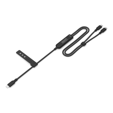 USB-C laadimiskaabel Digitus, 1,8 m, 140 W, 2-ühes