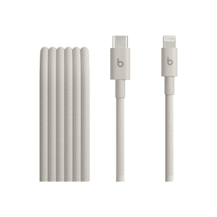 USB-C – Lightning kaabel Apple, 1,5 m, punutud, Surge Stone